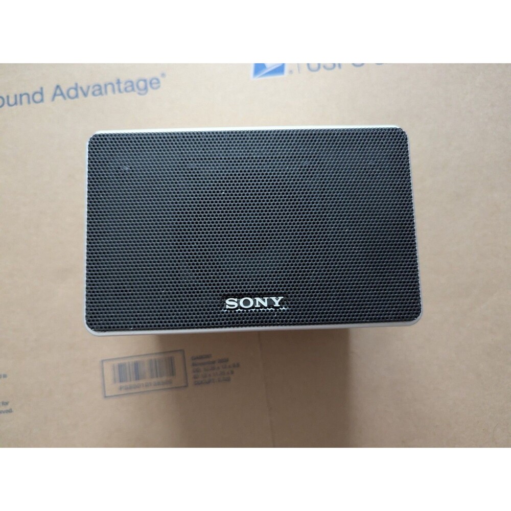 Sony SS-CNP67 Compact Silver Center Speaker Retro Y2K Home Audio 6 Ohm